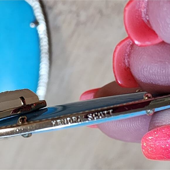 Brighton Darby turquoise iridescent? Earrings‎ - Picture 7 of 7